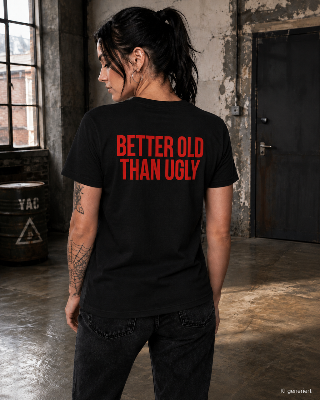 Oversize Backprint Dummy