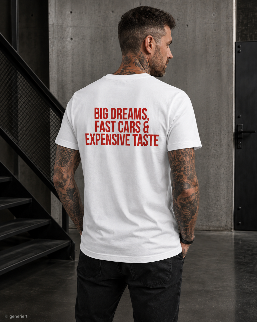 Oversize Backprint Dummy