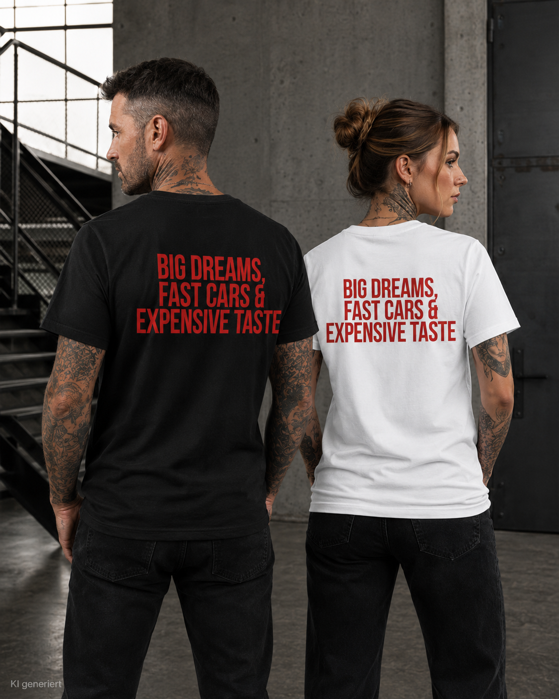 Oversize Backprint Dummy