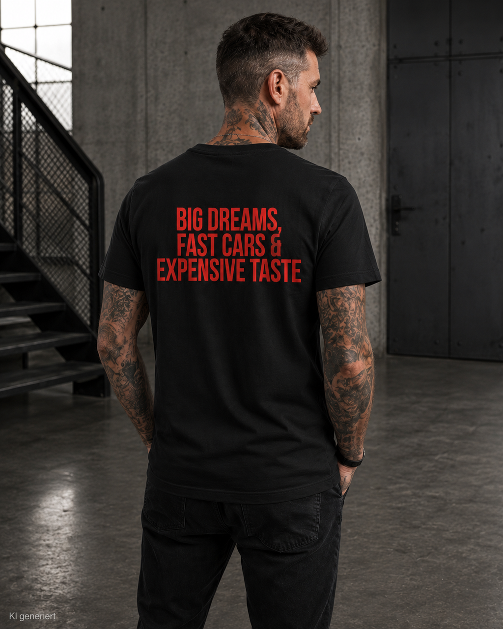 Oversize Backprint Dummy