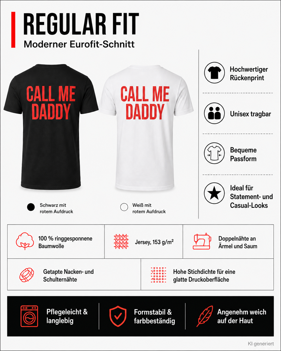 Oversize Backprint Dummy